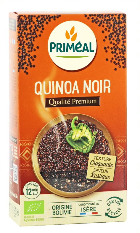 Primeal Quinoa real zwart bio 500 Gram