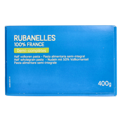 Primeal Rubanelle halfvolkoren pasta bio 400 Gram