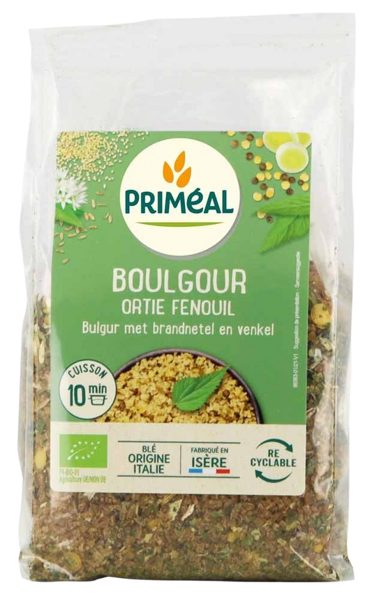 Primeal Bulgur met brandnetel  en venkel bio 300 Gram