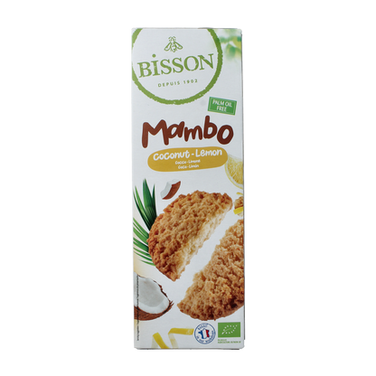 Bisson Zandkoekje kokos citroen bio 150.00 Gram