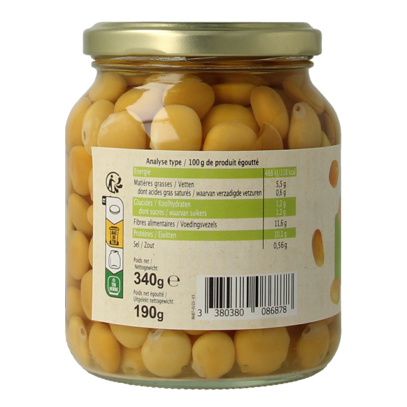 Primeal Lupine naturel bio 340 Gram