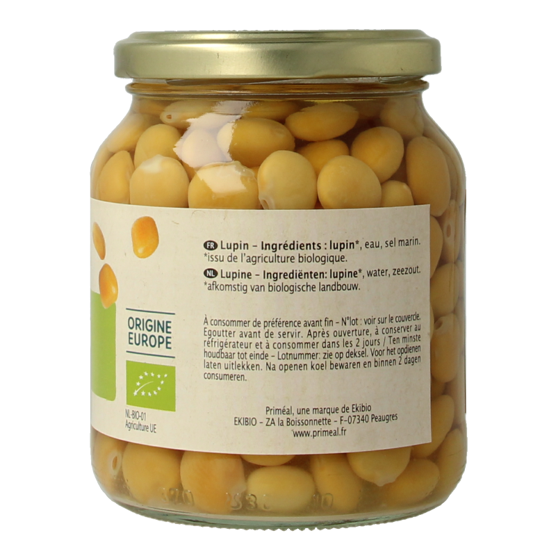 Primeal Lupine naturel bio 340 Gram
