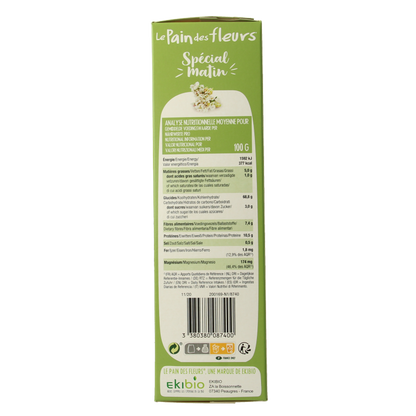 Pain Des Fleurs Special matin boekweit ontbijtcrackers bio 230 Gram
