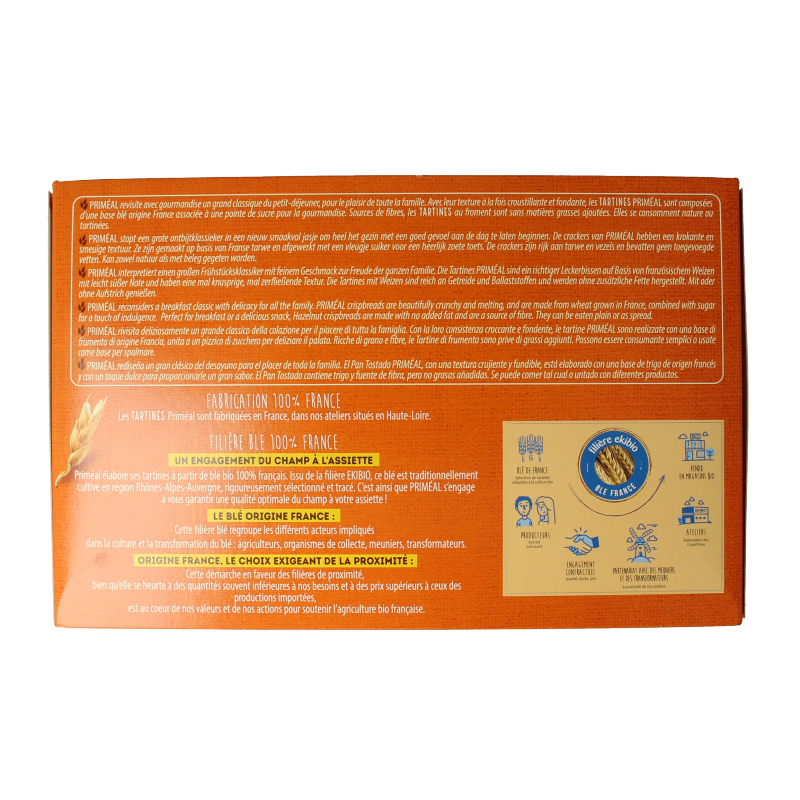 Primeal Tarwe crackers bio 250 Gram