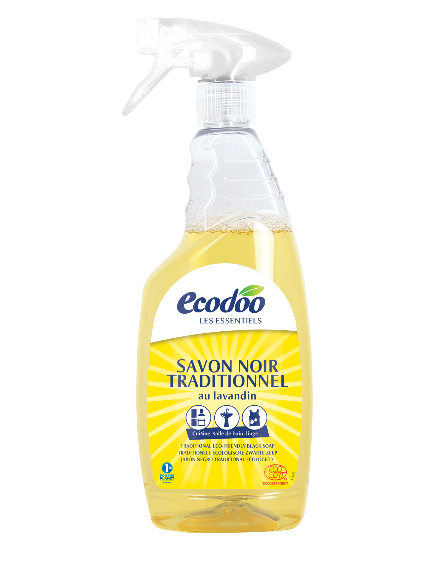 Ecodoo Zwarte zeep spray bio 750 Milliliter