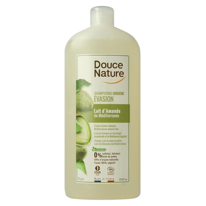 Douce Nature Douchemelk zoete amandel bio 1 Liter