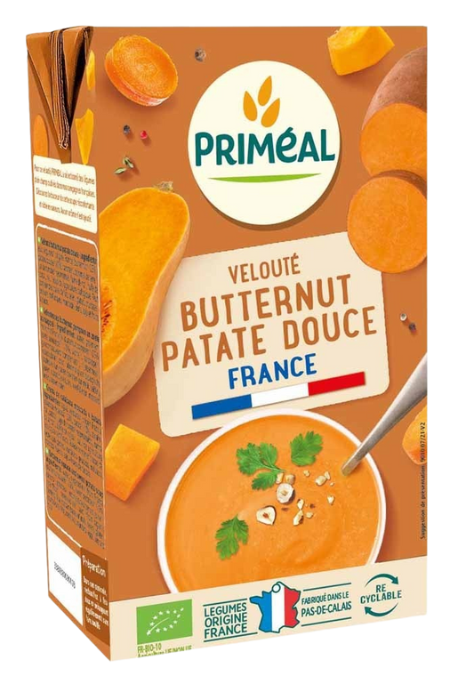 Primeal Soep flespompoen zoete aardappel bio 1 Liter