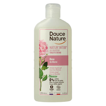 Douce Nature Natur intim intieme wasgel rose bio 250.00 Milliliter