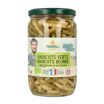 Primeal Sperziebonen en boterbonen uit Frankrijk bio 660 Gram