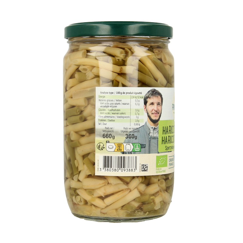 Primeal Sperziebonen en boterbonen uit Frankrijk bio 660 Gram
