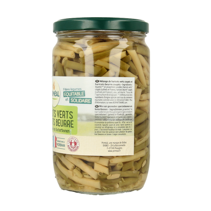 Primeal Sperziebonen en boterbonen uit Frankrijk bio 660 Gram