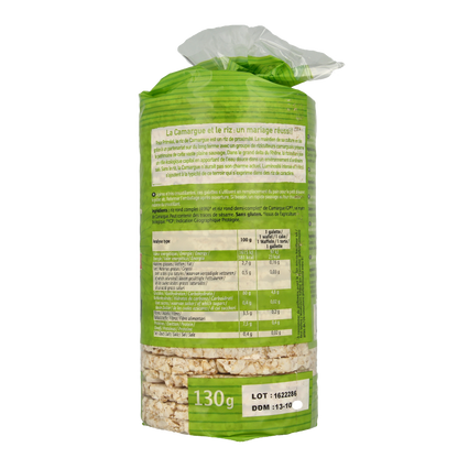 Primeal Rijstwafels extra dun Camargue bio 130 Gram