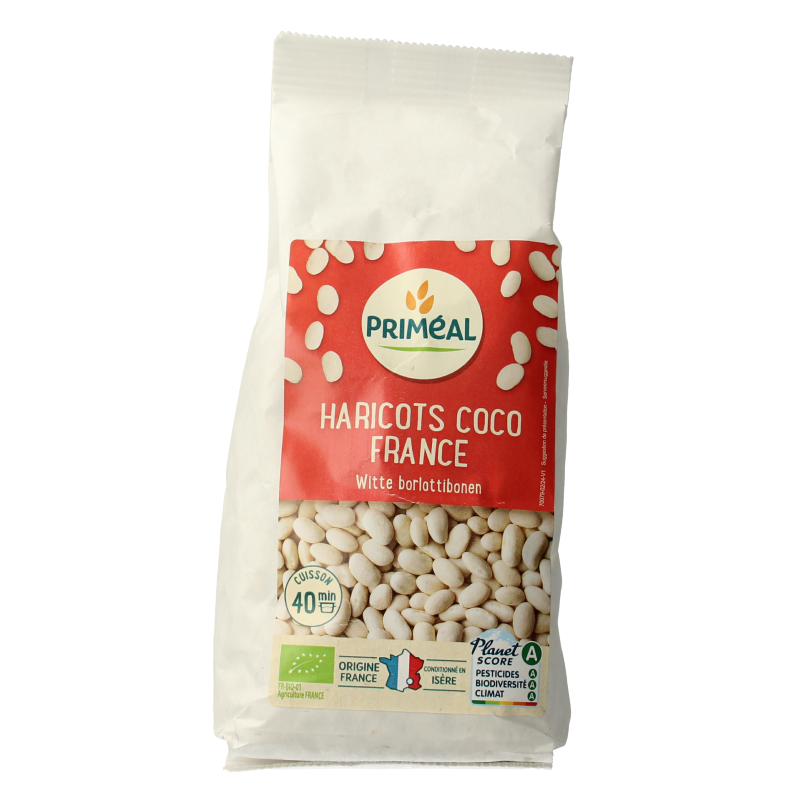 Primeal Kokosbonen uit Frankrijk bio 500 Gram