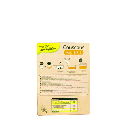 Ma Vie Sans Couscous van mais & rijst glutenvrij bio 375 Gram