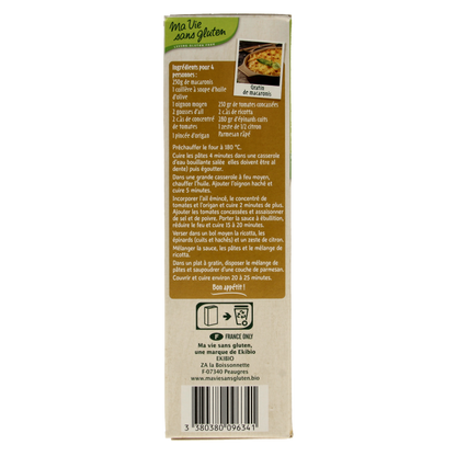 Ma Vie Sans Macaroni van volkoren rijst glutenvrij bio 500 Gram