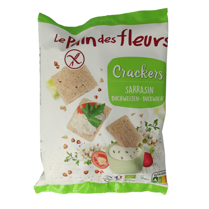 Pain Des Fleurs Salty snack boekweit bio 75.00 Gram