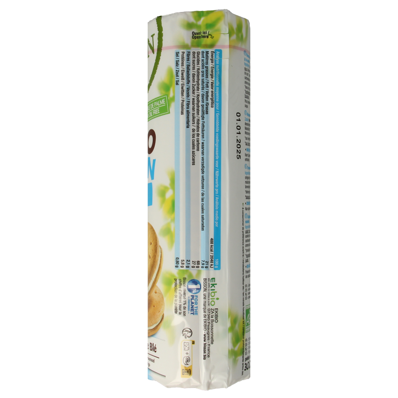 Bisson Choco Bisson vanille bio 300 Gram