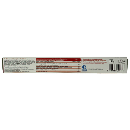 Bisson Pure chocolade frosted granenkoekjes bio 140 Gram