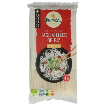 Primeal Rijstnoedels van witte rijst bio 400 Gram
