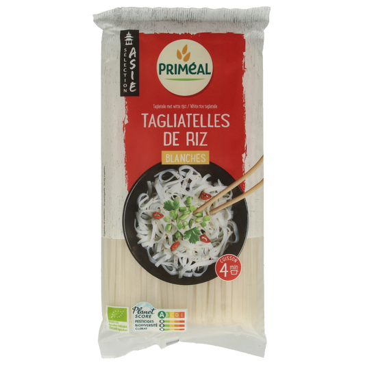 Primeal Rijstnoedels van witte rijst bio 400 Gram