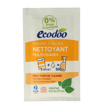 Ecodoo Allesreiniger poeder oplosbaar eco 10 Gram