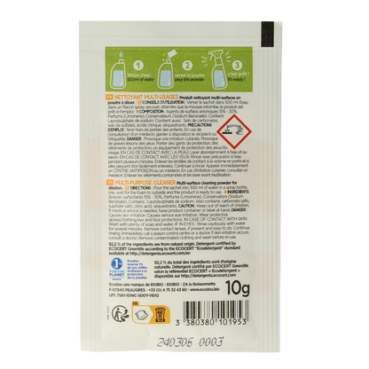 Ecodoo Allesreiniger poeder oplosbaar eco 10 Gram
