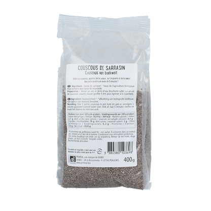 Primeal Boekweit couscous bio 400 Gram