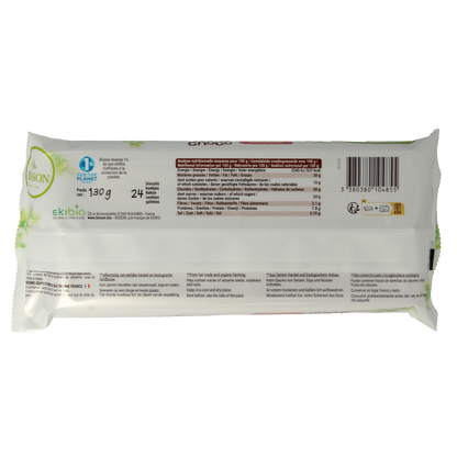 Bisson Stick choco pure chocolade bio 130 Gram