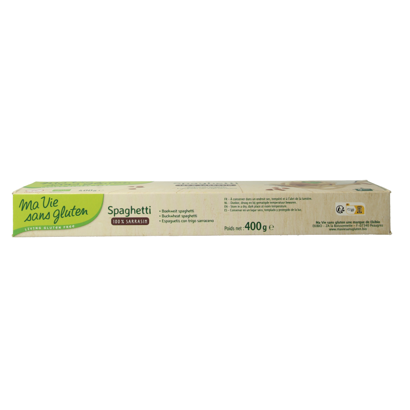 Ma Vie Sans Spaghetti boekweit bio 400 Gram