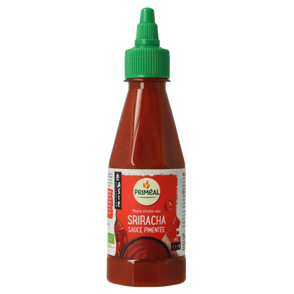 Primeal Chilisaus sriracha pittig bio 250.00 Gram