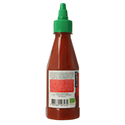 Primeal Chilisaus sriracha pittig bio 250.00 Gram