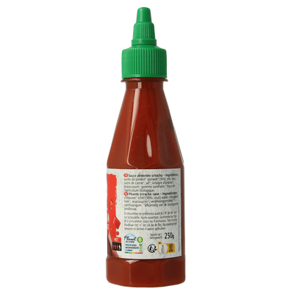 Primeal Chilisaus sriracha pittig bio 250.00 Gram