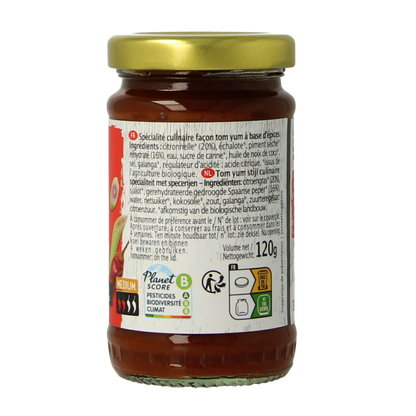 Primeal Tom yum pasta bio 120 Gram