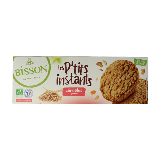 Bisson Les petits instants koekjes granen bio 150 Gram
