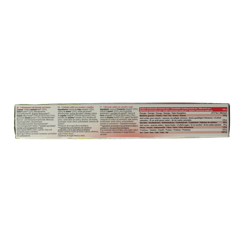 Bisson Les petits instants koekjes granen bio 150 Gram