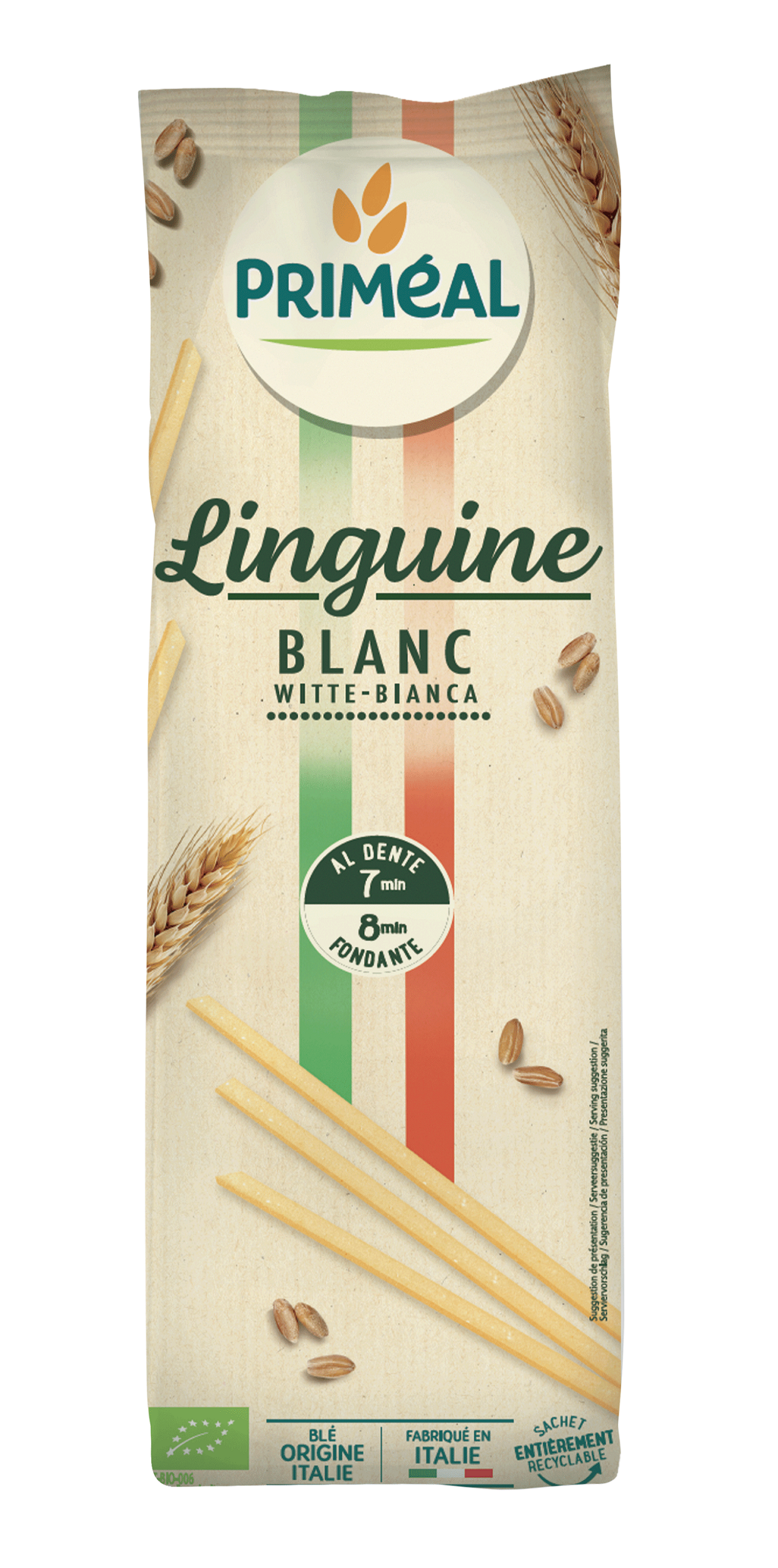 Primeal Linguine pasta bio 500.00 Gram