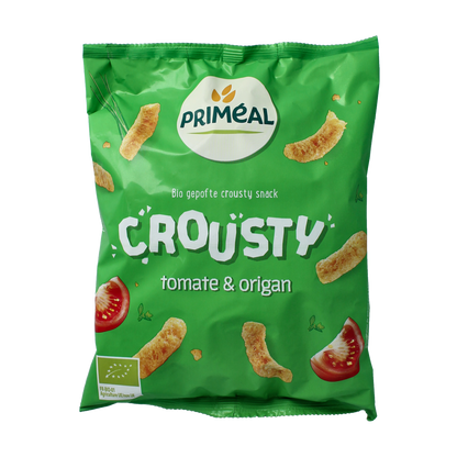 Primeal Chips tomaat & oregano bio 75.00 Gram