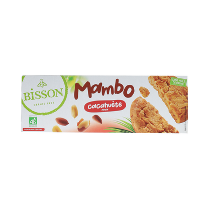 Bisson Mambo koekjes pinda bio 125.00 Gram