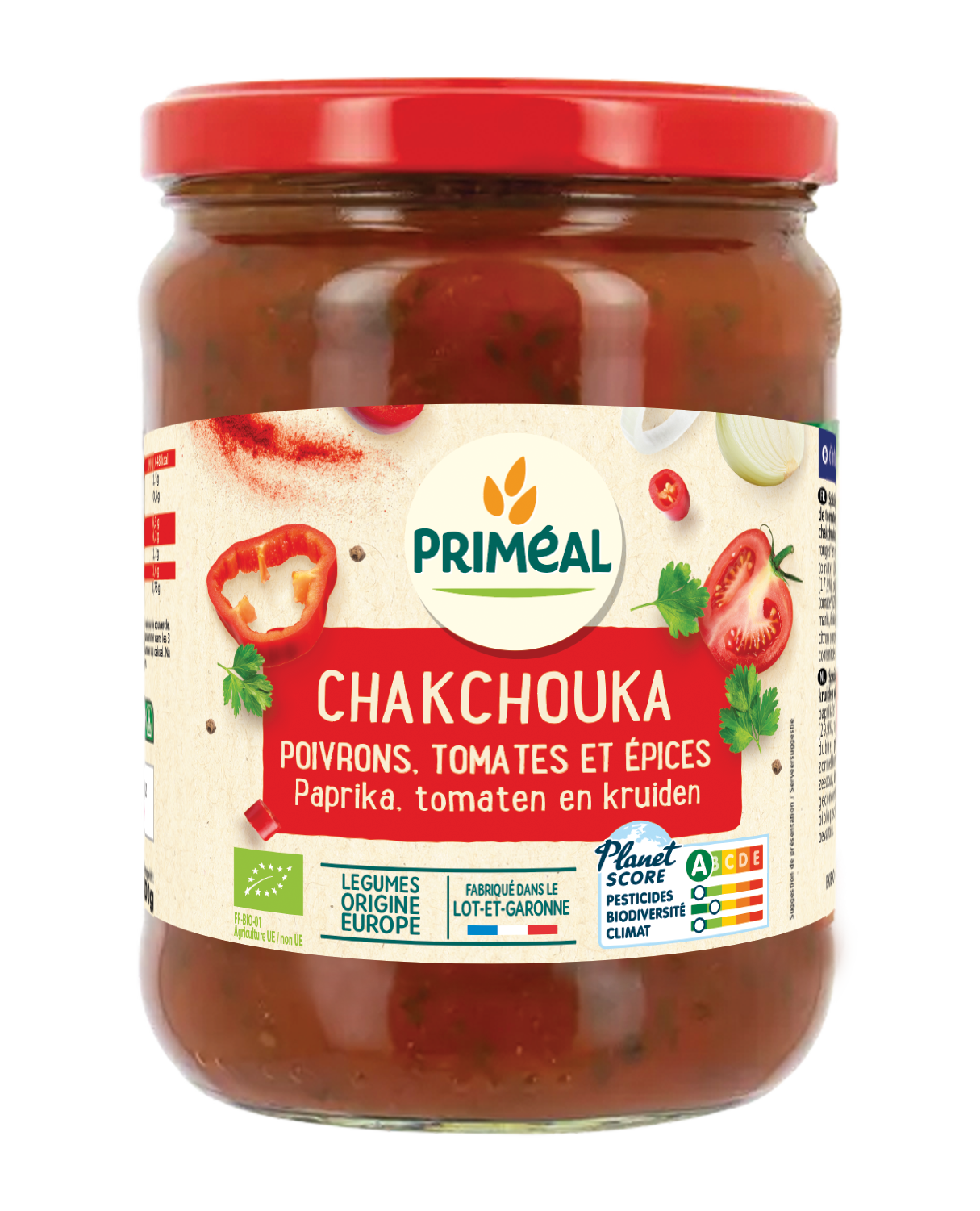 Primeal Shakshuka bio 500.00 Gram