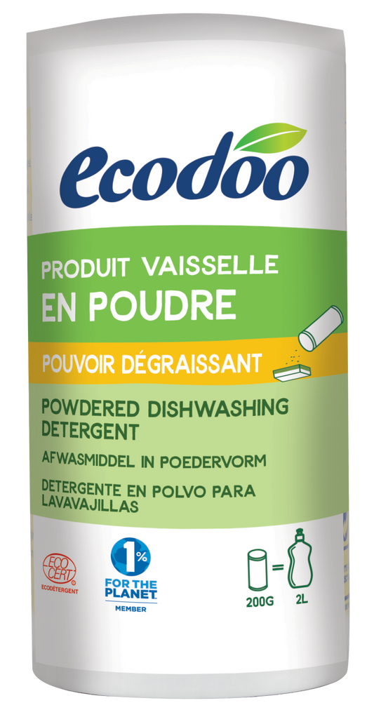 Ecodoo Afwasmiddel in poedervorm eco 200.00 Gram