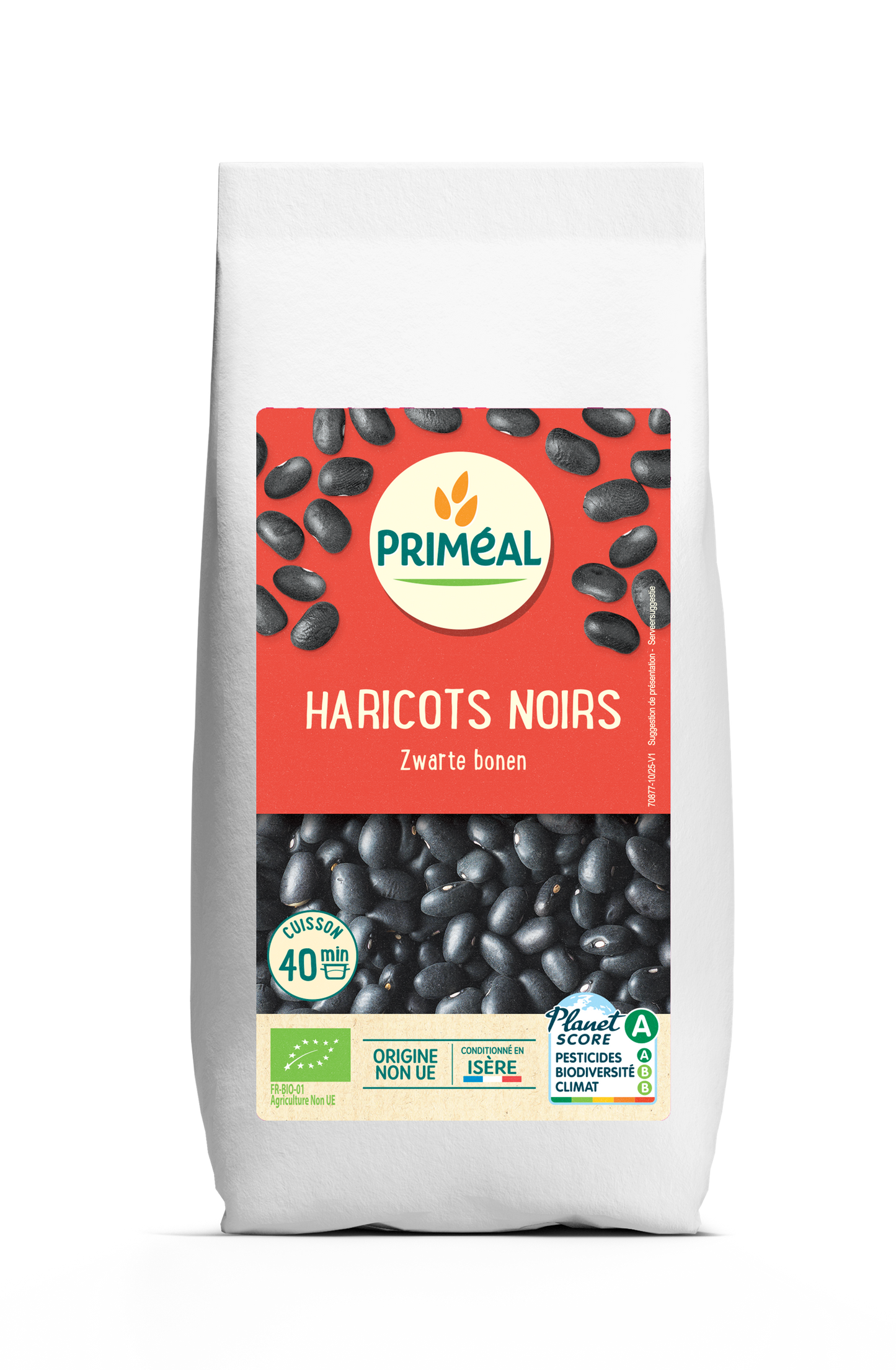 Primeal Zwarte bonen bio 500.00 Gram