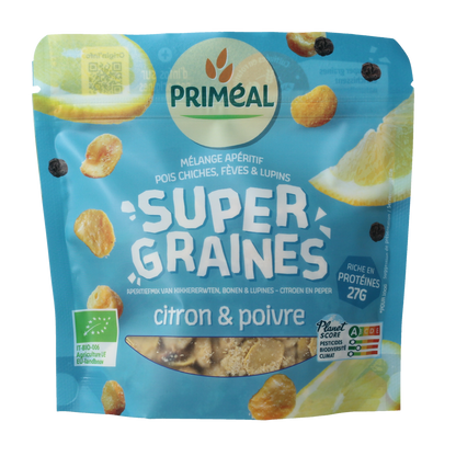 Primeal Super lemon peperzaden bio 100.00 Gram