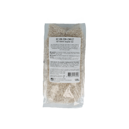Primeal Halfvolkoren langgraan rijst bio 500 Gram