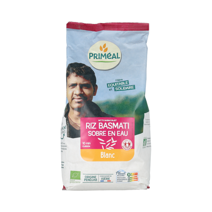 Primeal Witte basmati rijst bio 1.00 Kilogram