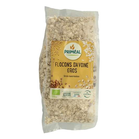 Primeal Grote havervlokken bio 500 Gram