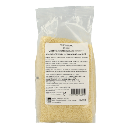 Primeal Couscous wit bio 500 Gram
