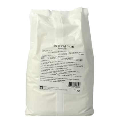 Primeal Roggemeel type 130 bio 1 Kilogram