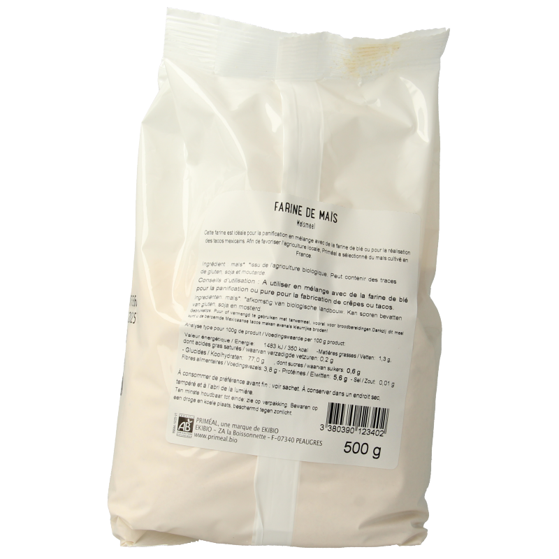Primeal Maismeel bio 500 Gram