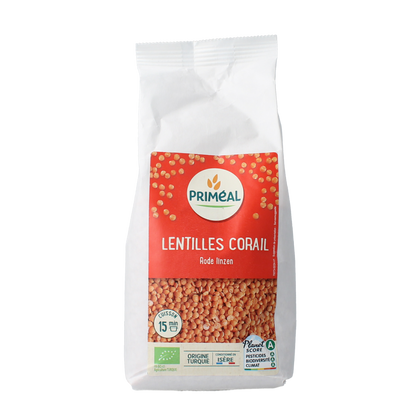 Primeal Linzen rood bio 500.00 Gram