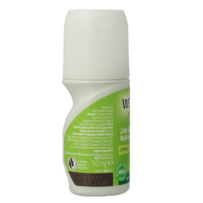 Weleda Citrus 24h roll on deodorant 50 Milliliter